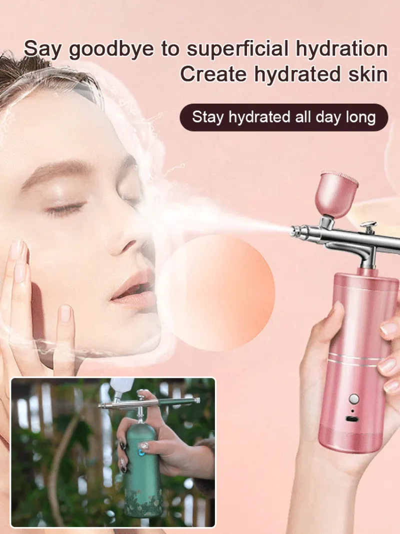 

Home Beauty Oxygen Injector Nano Sprayer Rechargeable Importing Beauty Instrument