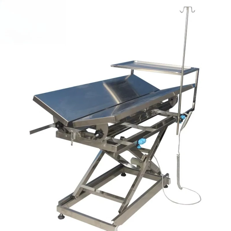 2026 Electric Stainless Steel Operating Table for Animal Hospitals Veterinary Monitoring Devices for Animal Care and Supplies