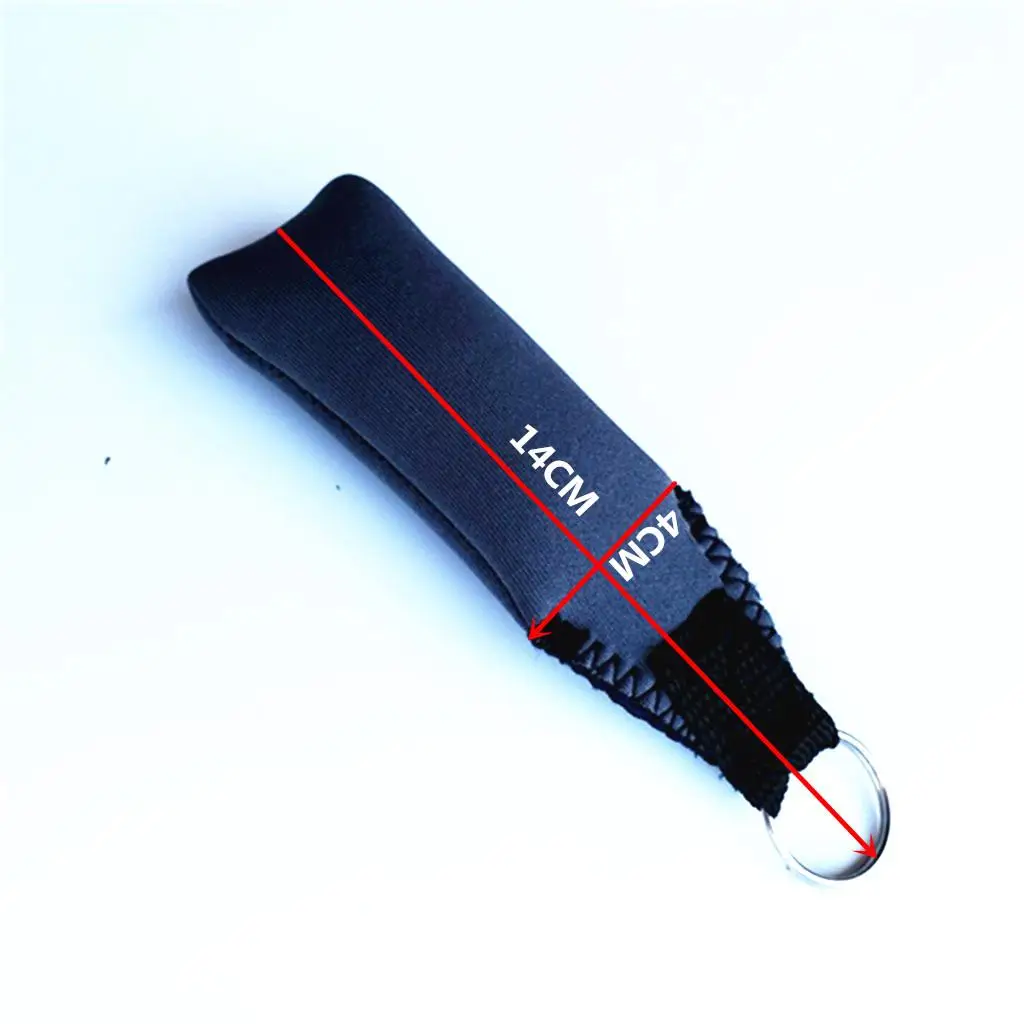 Floating Keyring Float Stainless Steel Split Ring Keychain for Yachting Canoe and Boating