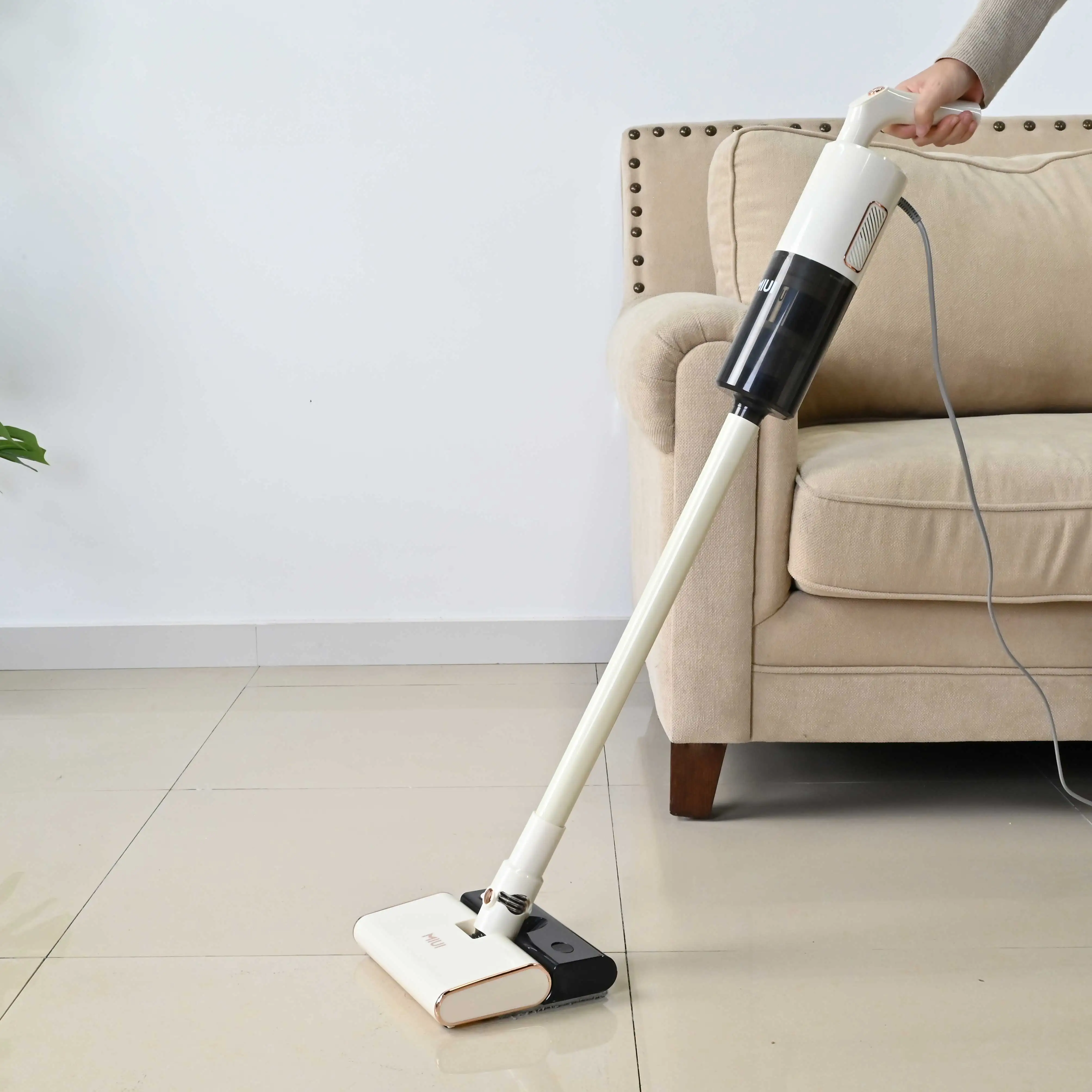 

2-in-1 Wet Dry Corded Vacuum Cleaner, 600W Vacuum and Mop Combo with 15kPa Suction for Home Deep Cleaning & Pet Hair