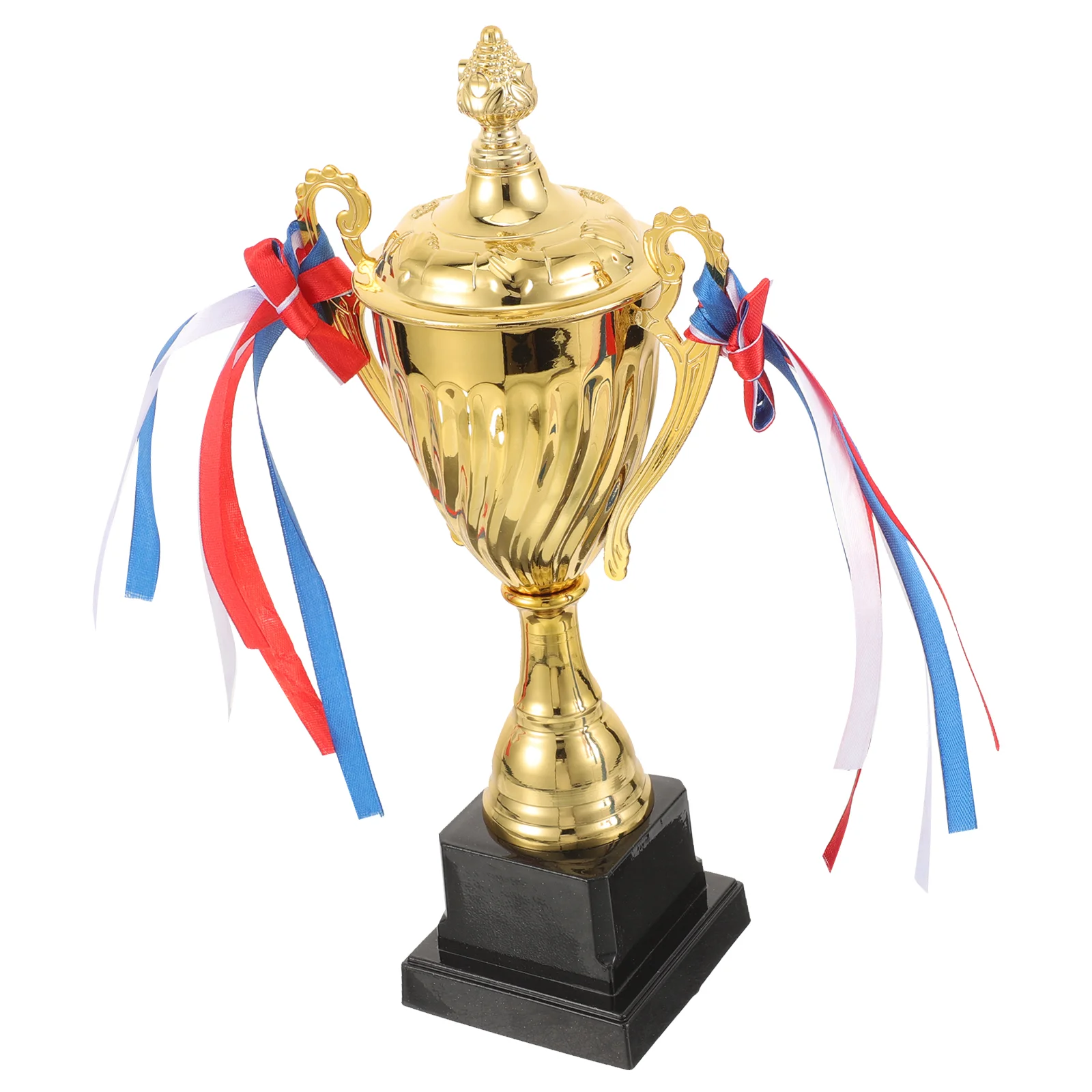 1PC Sports Match Trophy Competitive Metal Trophy School Tournament Honor Trophy(29cm) game trophy basketball trophy