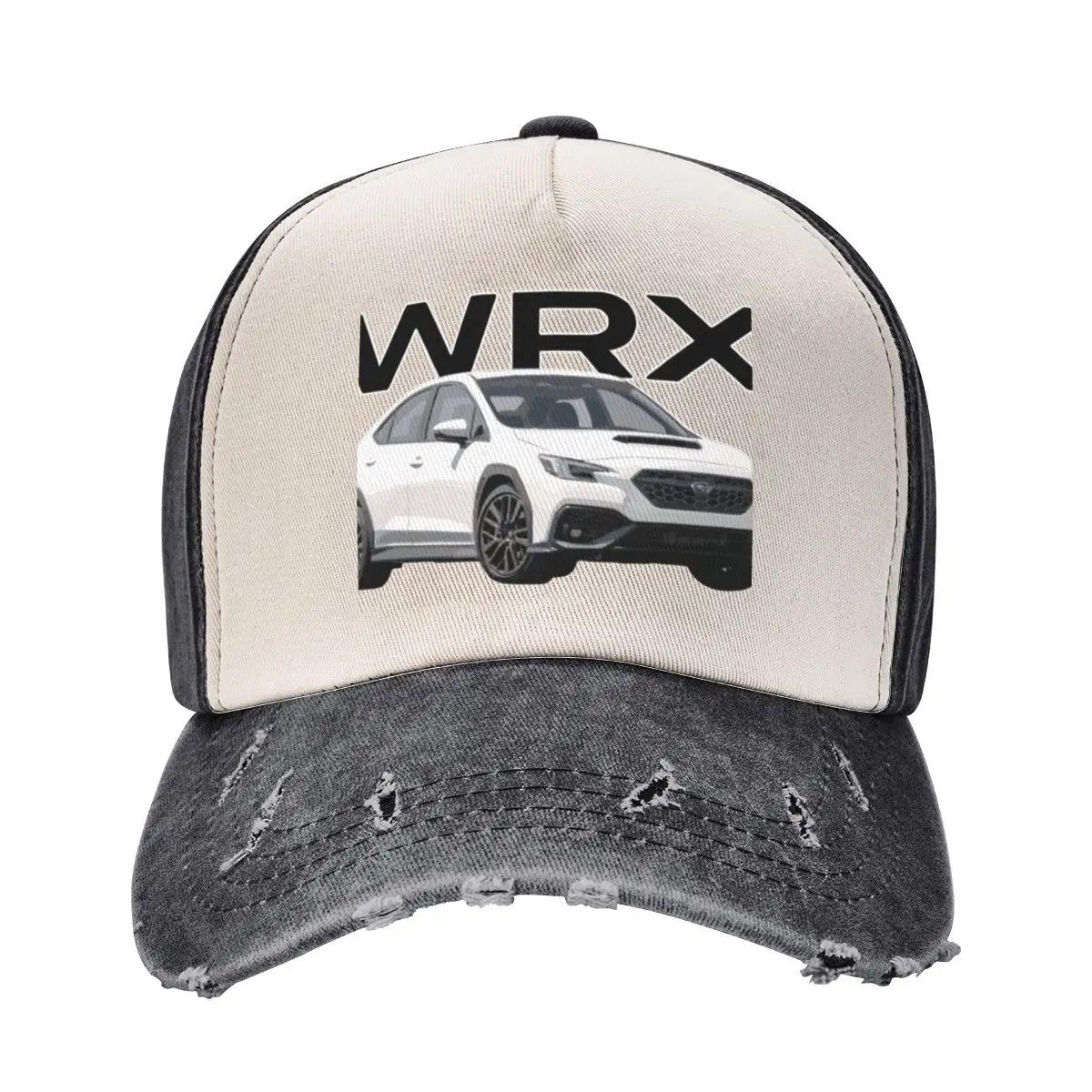 

subie VB WRX FA24 ceramic white s4 Baseball Cap Beach Beach Bag Male hat Boy Women's