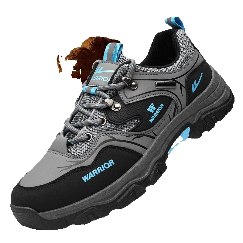 Men's Autumn New Model Outdoor Hiking Shoes, Work Shoes, Waterproof And Slip-resistant Safety Shoes, Casual Shoes For Men_vogvips.com
