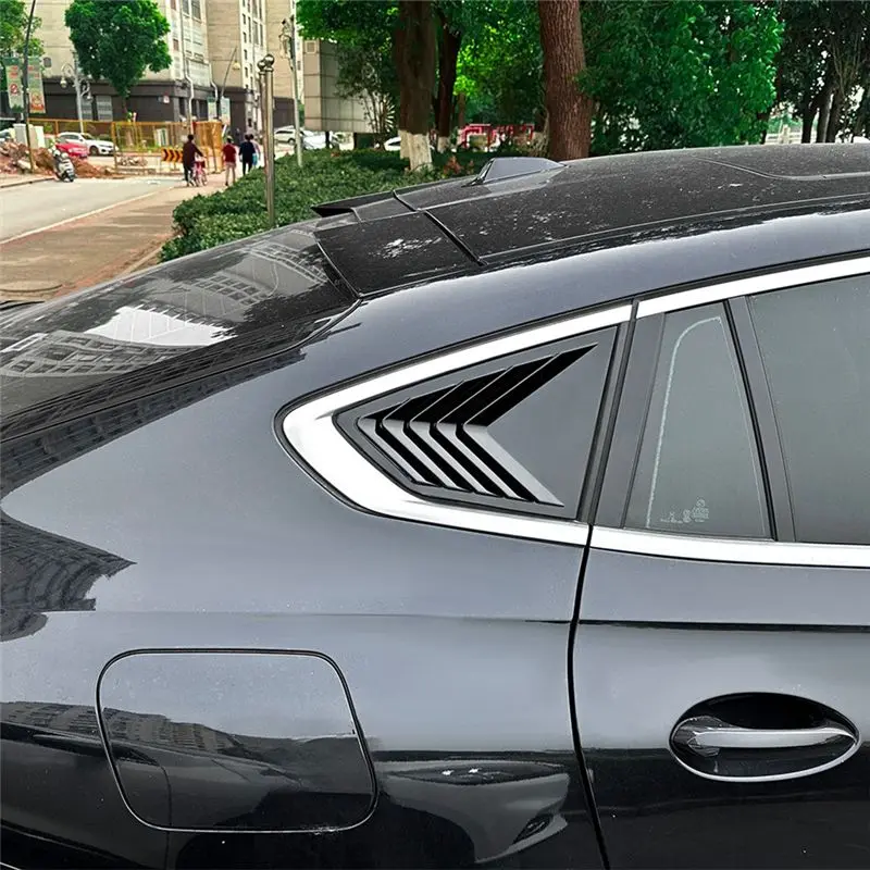 النافذة الخلفية كوة غطاء الكسوة الجانب تنفيس مصراع لسيارات BMW X6 G06 2019-2025 المثلث الخلفي نافذة الظل الملحقات #3