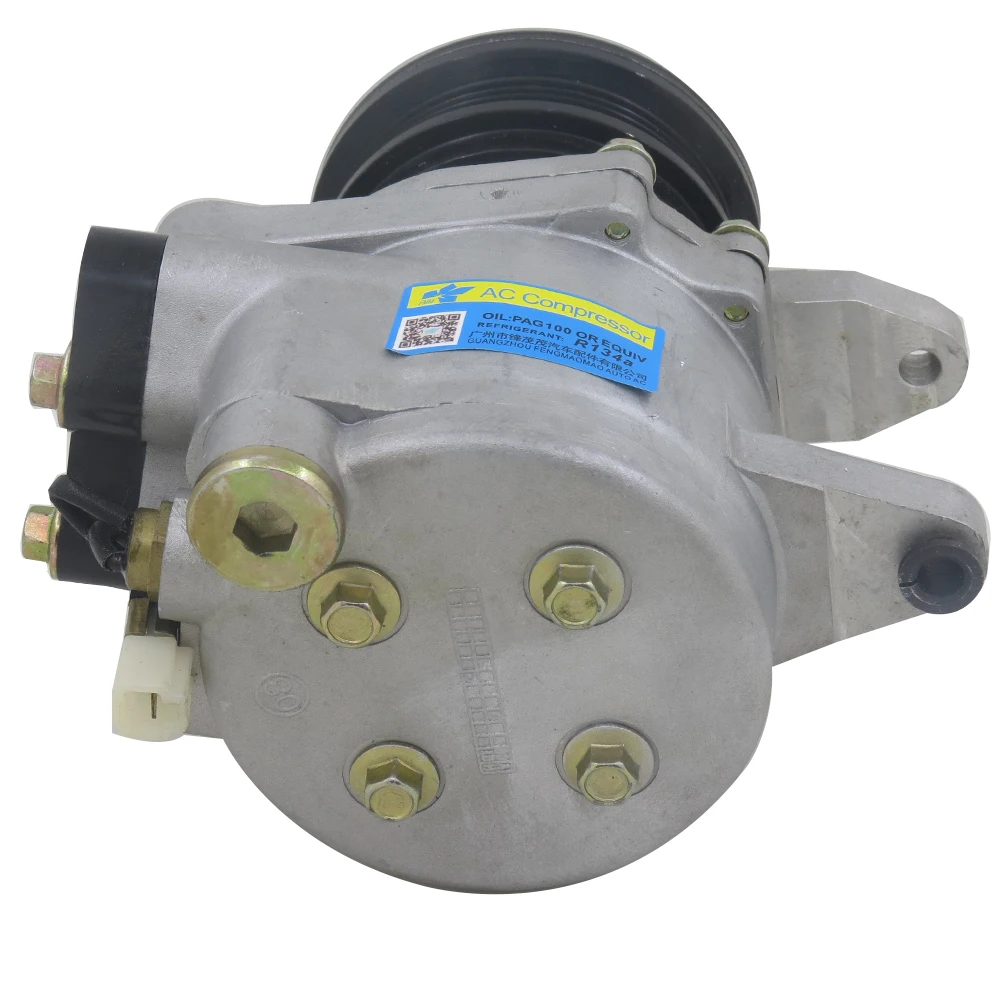 12 فولت سيارة السيارات التيار المتناوب ضاغط ATC06610 لتكييف الهواء شيري QQ6 12 فولت التيار المتناوب ضاغط 4PK