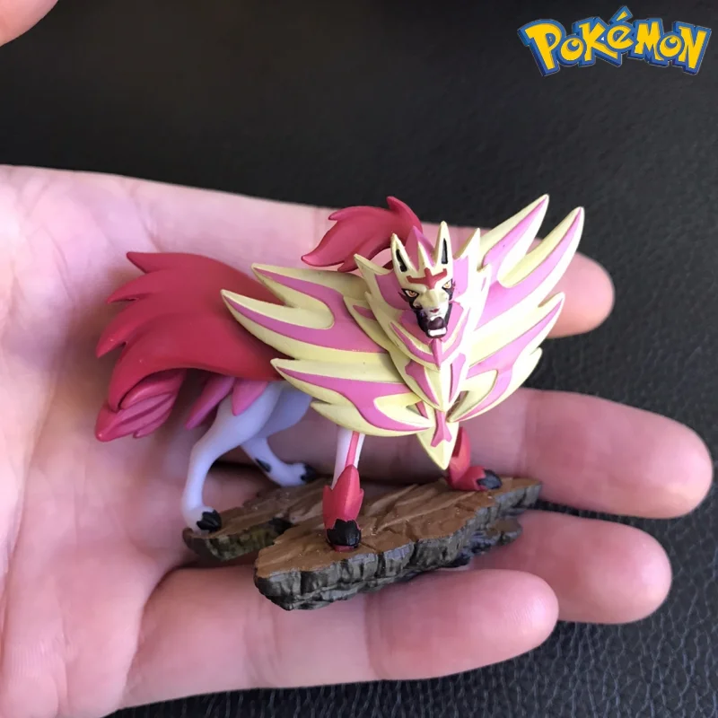 

2023 New Pokemon Premium Figure Collection Beautiful Shiny Zamazenta Zacian Toys Figure 6cm Pvc Anime Gifts Available Stock Gift