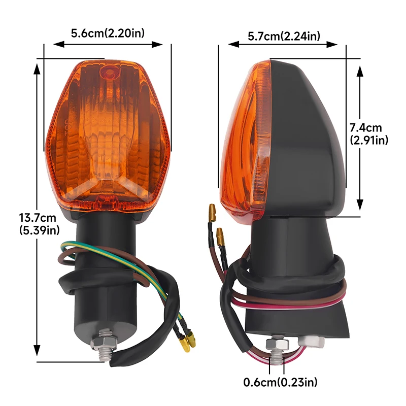 AHL دراجة نارية دراجة نارية بدوره إشارة مؤشر ضوئي مصباح لهوندا CBR600RR F5 2003-2006 CBR1000RR 2004-2007 CBR 600 RR