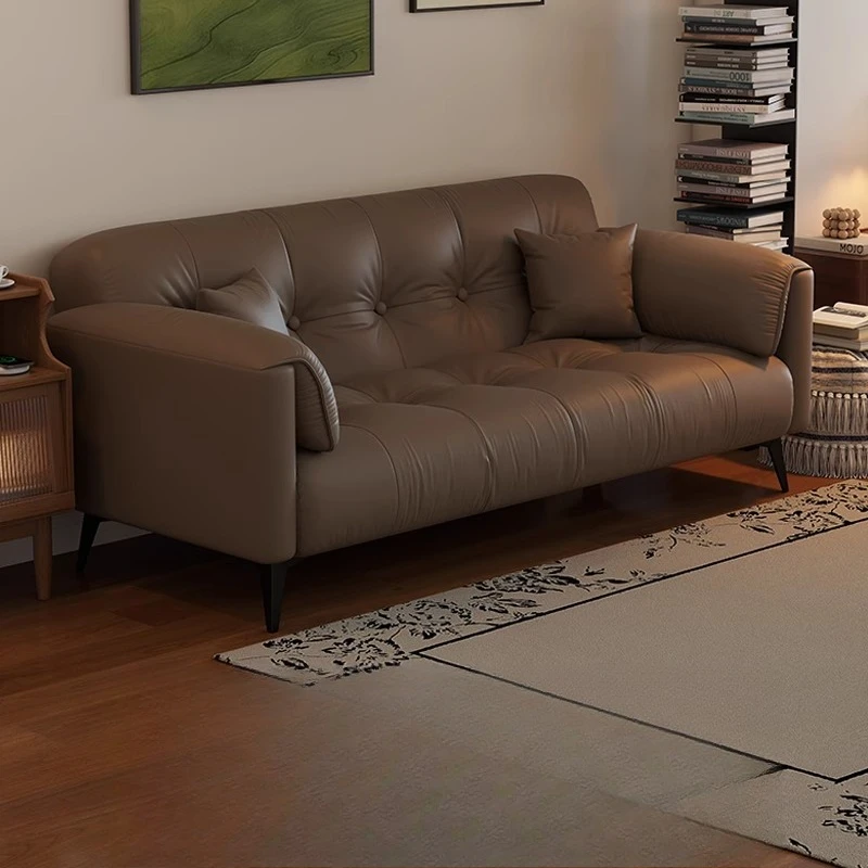 الأريكة مصمم غرفة المعيشة الأرائك منتصف القرن صالة كرسي غرفة المعيشة الأرائك الجلدية الحد الأدنى Tumbonas Playa أثاث المنزل #6