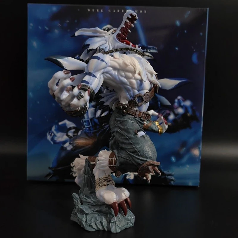 

Фигурка аниме Digimon Adventure, 21 см, Гарурумон, коллекционная модель из ПВХ, украшение для рабочего стола, игрушка, подарок для мальчиков на день рождения