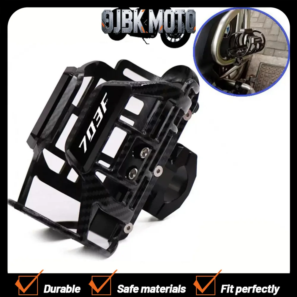 

ZONTES 703F Bumper Cup Holder, Water Bottle Holder, Motorcycle Touring Water Bottle Cage ZT F703 703F zontes 703f f703