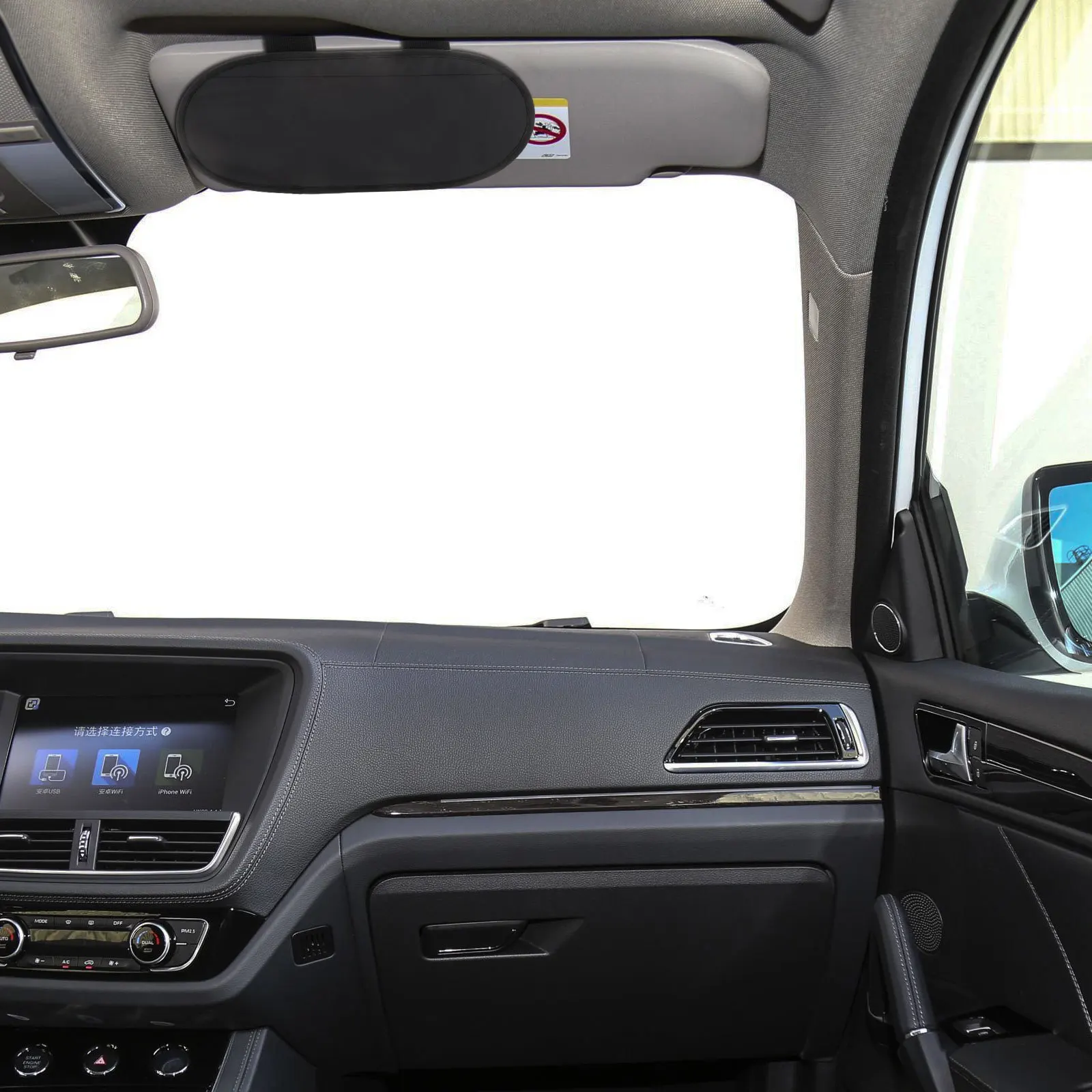 

1Pair Car Visor Sunshade Extender Anti-Glare Driving Visor Blocker Front Seat Sunshade Protection Reduces Low-Angle Sunlight