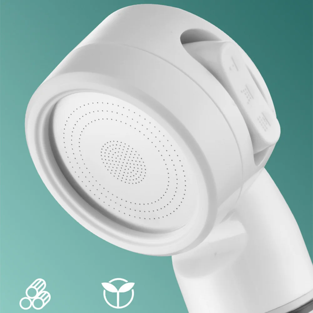 Compact Shower Head Handheld Shower Head Lightweight Powerful Water Flow Adjustable Settings For Home Bathroom