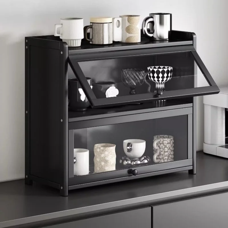 

Настольная подставка для хранения чайных и водных чашек, многофункциональный пылезащитный шкаф для стола, подставка для чашек для обеденного стола.