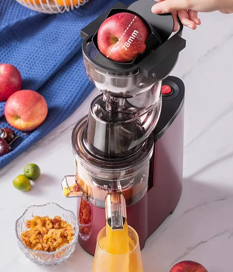 

Cold Press Commercial Orange Fruit Machine Electric Household Vegetable Juice Multifunctional Slow Juicer