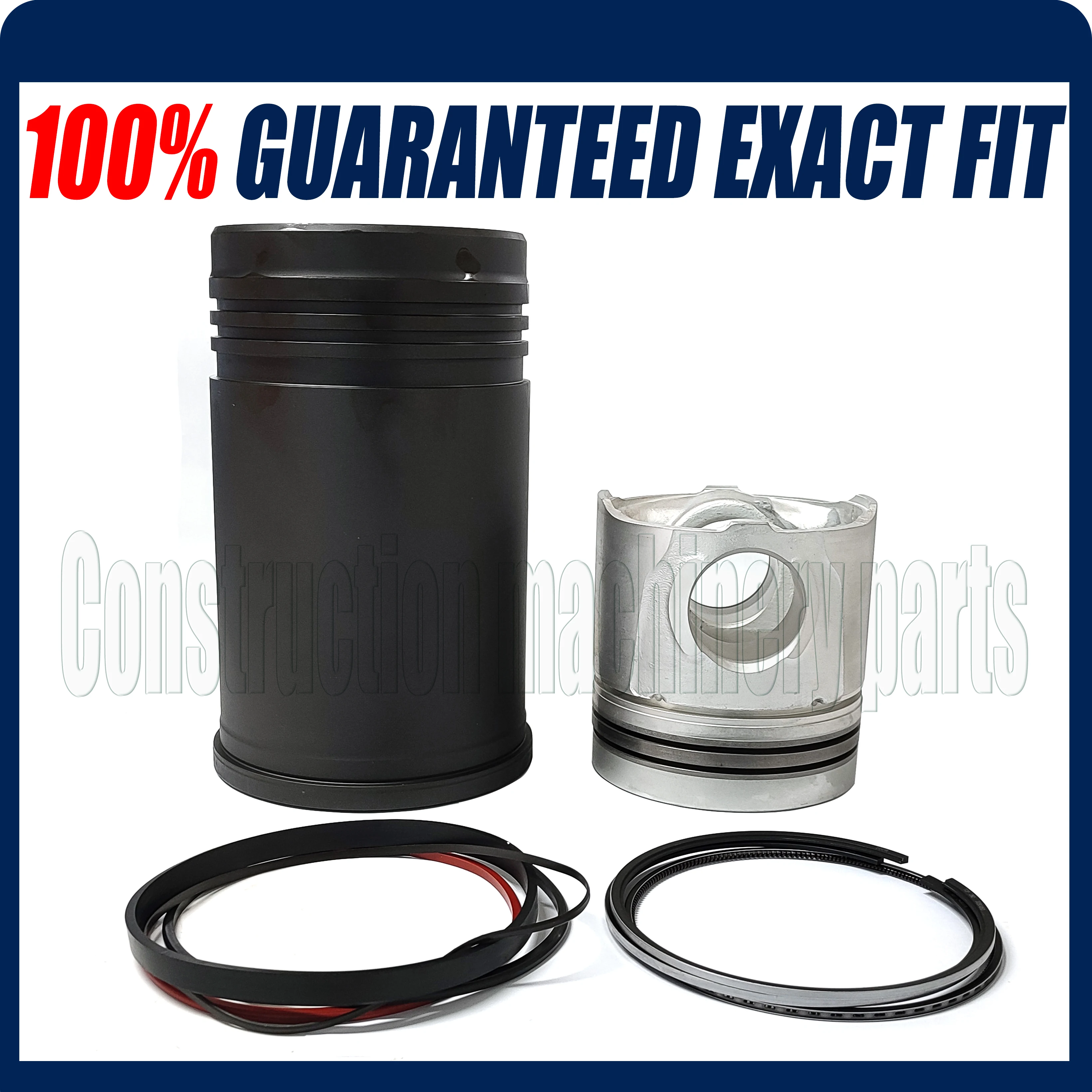 Cylinder Liner Kit Ring Piston Set 3096685 4081176 3090460 3090450 3022157 for Cummins Engine K Series ( KTA38 K38)