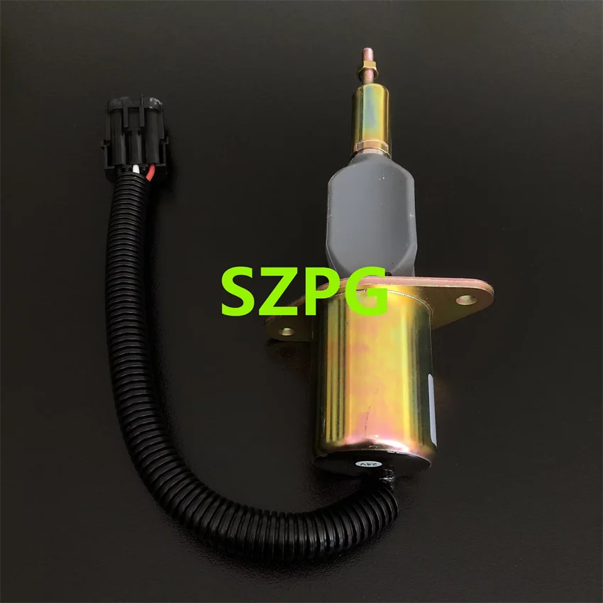 3928160 SA-4293-12 3928161 SA-4293-24 Fuel Shutdown Solenoid Valve for for Komatsu Excavator Cummins 6CT 8.3
