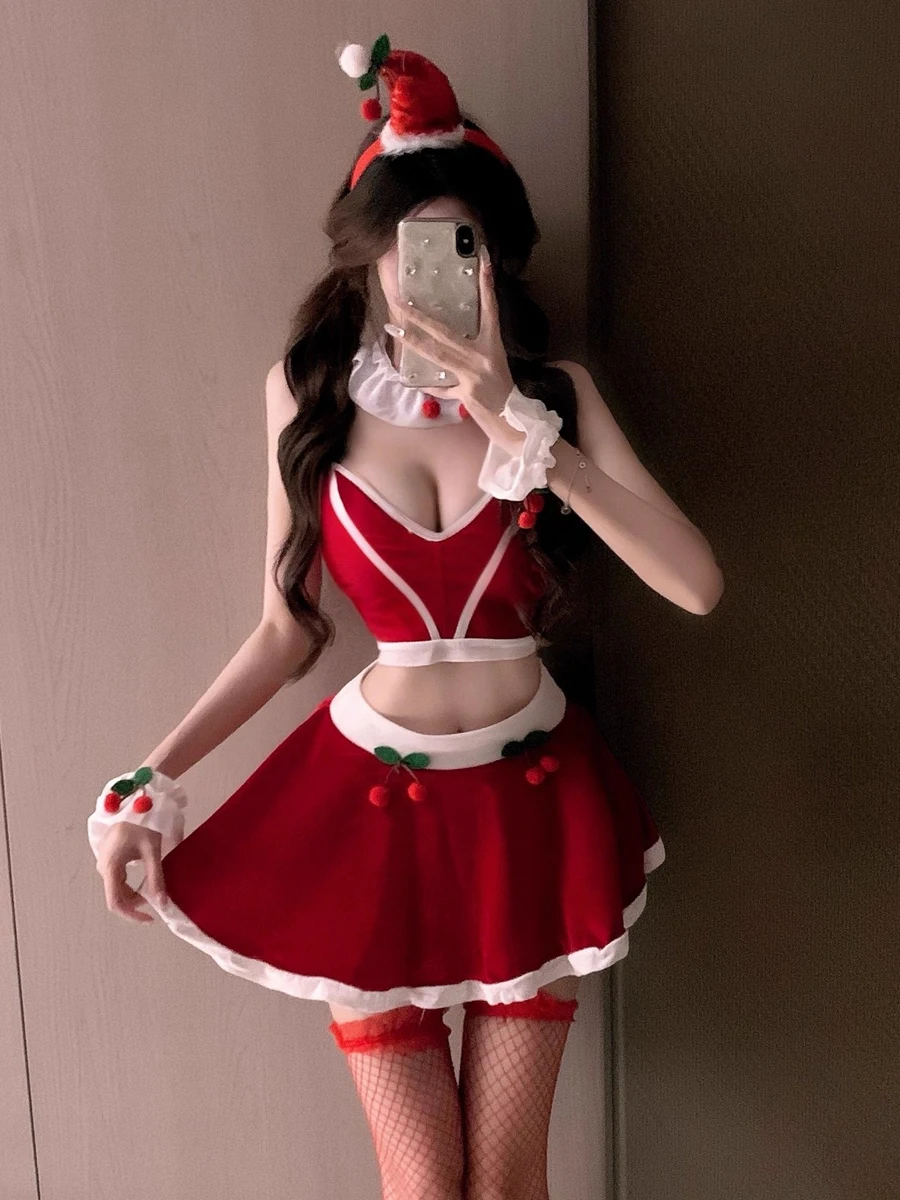 

Сексуальные сладкие вишневые Новогодние Cisas Par orm Live Bro (7) Интернет Celebri Night Club Pure Desire Модный комплект для женщин...