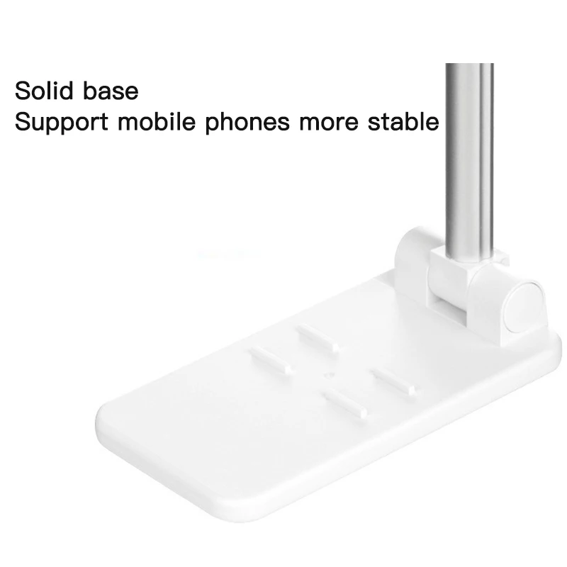 Mobile Phone Cooling Bracket Heat Dissipation Foldable 270 ° Foldable Lifting Phone Stand Anti-slip Clips Compact Anti Tilting