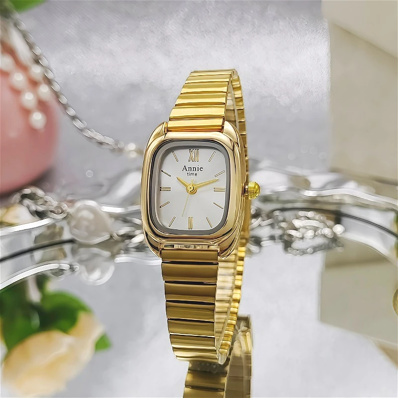 Luxury Brand Women Watches Hot Sale Gold Watch for Ladies Quartz Fashion Simple Retro Gift Watch Wholesale Relogio Feminino