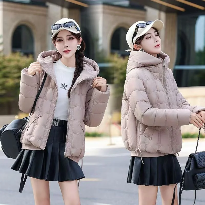 The 2024 New Fashion Cotton-padded Coat Short Thick Fashion Cotton-padded Jacket In Autumn Winter Warm Loose Coat Western Style