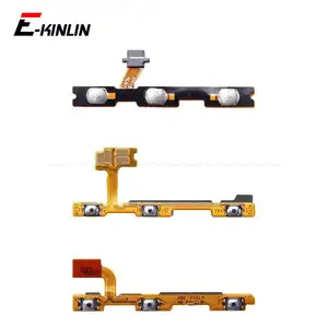 Bilashmart Mute Switch Power Key Ribbon Parts HuaWei Honor 9S 9A 9C 8S 10X 9X Pro Lite Premium ON OFF Volume Button Control Flex Cable