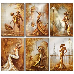 5D DIY Diamond Painting Elegant Women's Romantic Couples Diamond Embroidery Mosaic Cross Stitch Kit Decorative Art Wall Gift