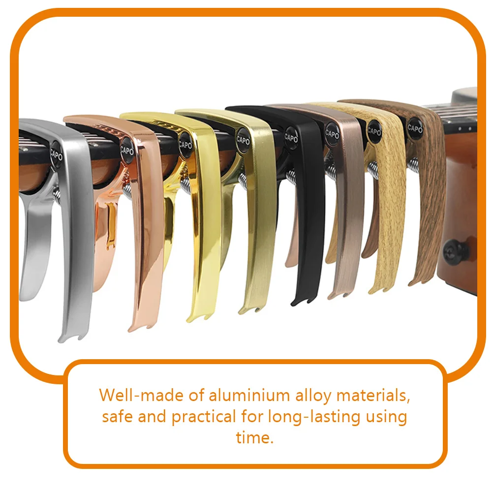 

Capo for Classical Guitar Guitars Acoustic Electric Adjustable Aluminum Alloy Accessories