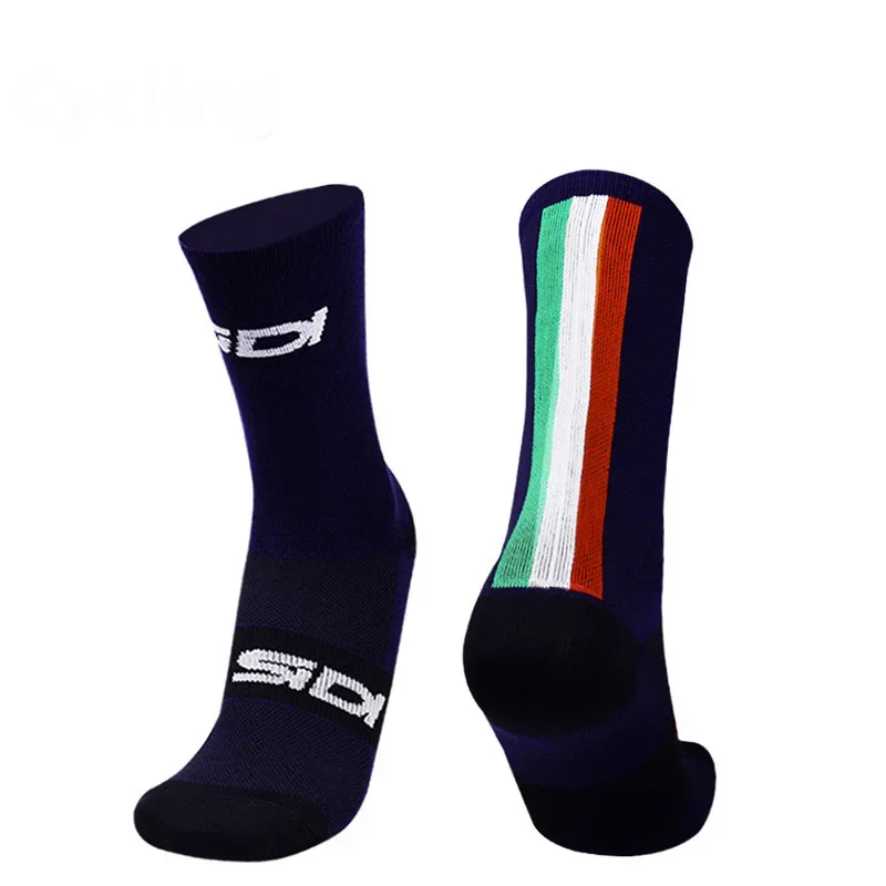 Calcetines de ciclismo profesional para hombre y mujer, medias deportivas para bicicleta de montaña, novedad