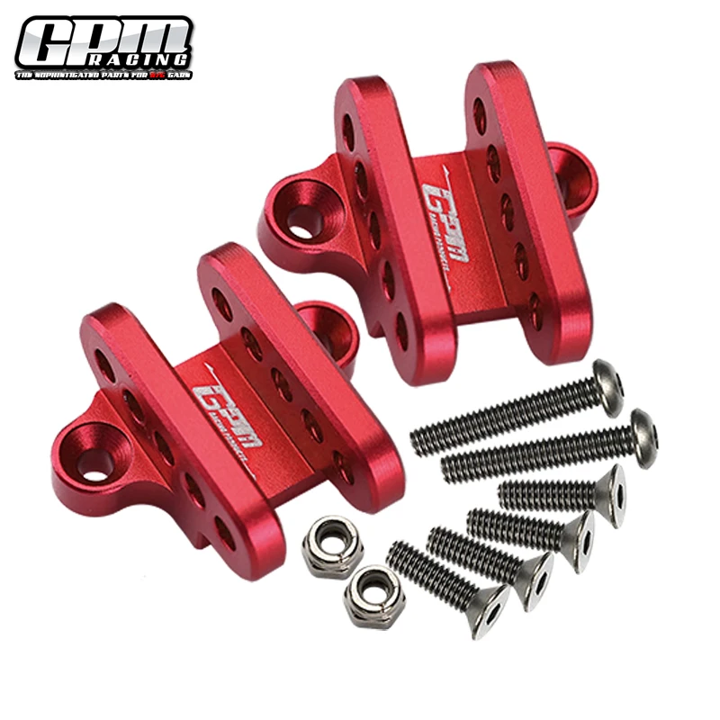 GPM LOSI 1/8 LMT LOS242031 para soporte de choque inferior delantero/trasero de aluminio