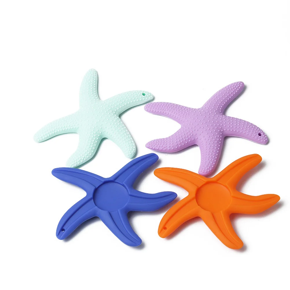 

Medical Grade Silicone Baby Teether Purple Soothing Cartoon Tooth Reusable Heat Resistant Dishwasher Safe