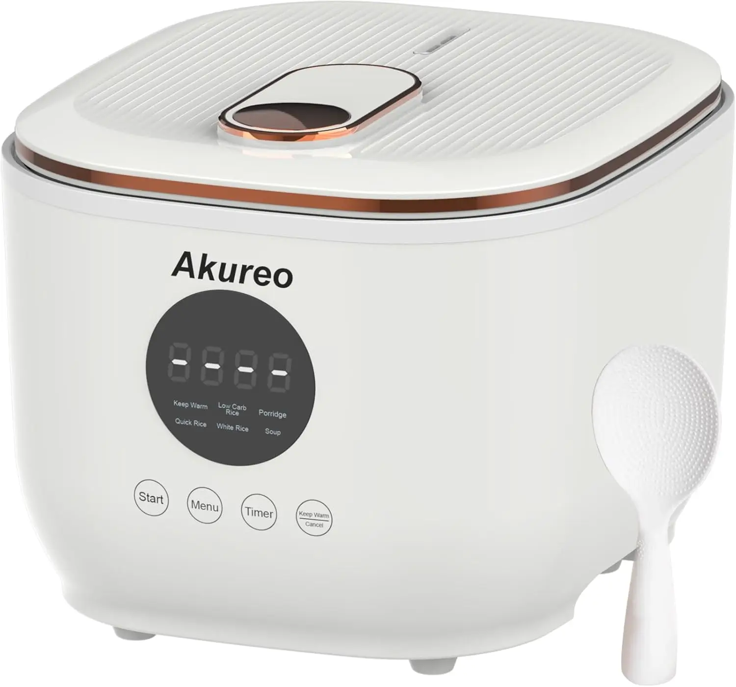 

3L Low Carb Rice Cooker, Digital Steamer, 5 Functions, 24H Timer, Auto Keep Warm
