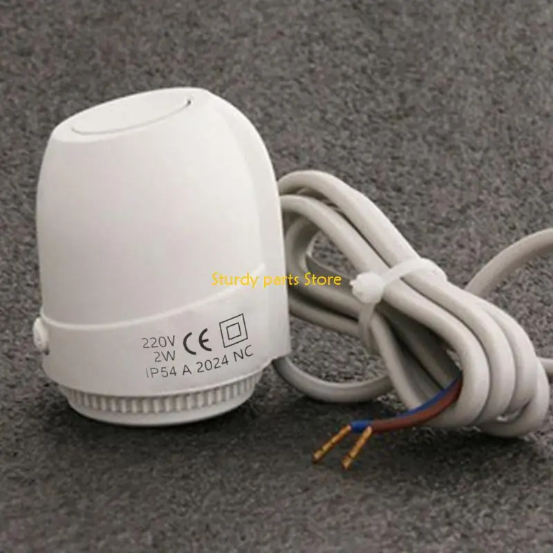 97QC 220 فولت 30x1.5 مللي متر المحرك الحراري الكهربائي صمامات المبرد الحراري صمامات مغلقة عادة رئيس فاصل المياه