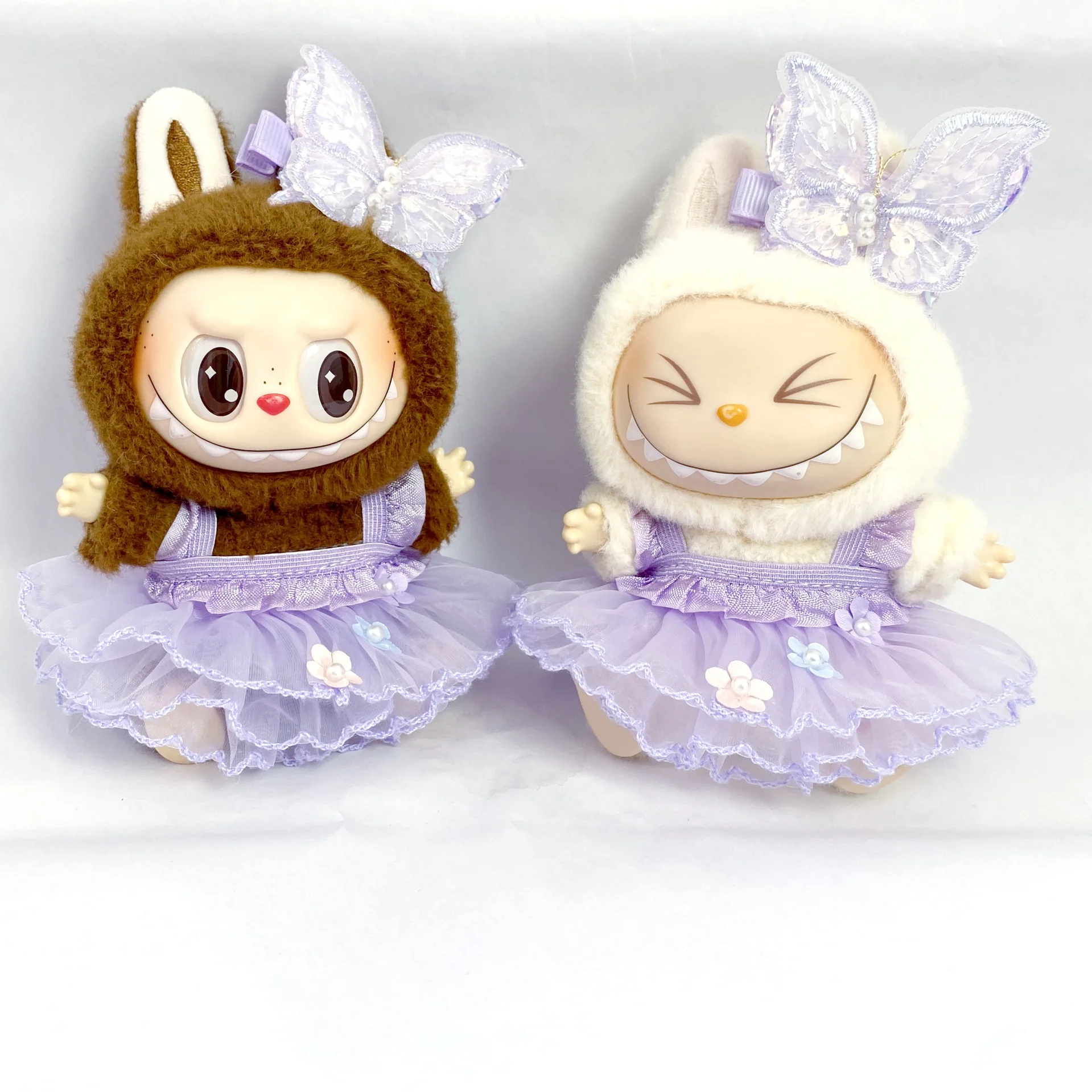 

Labubu Doll Clothes Labubu Doll Generation 1 And 2 Labubu Dolls Labubu Clothing Accessories Sitting Party Doll Clothes Butterfly