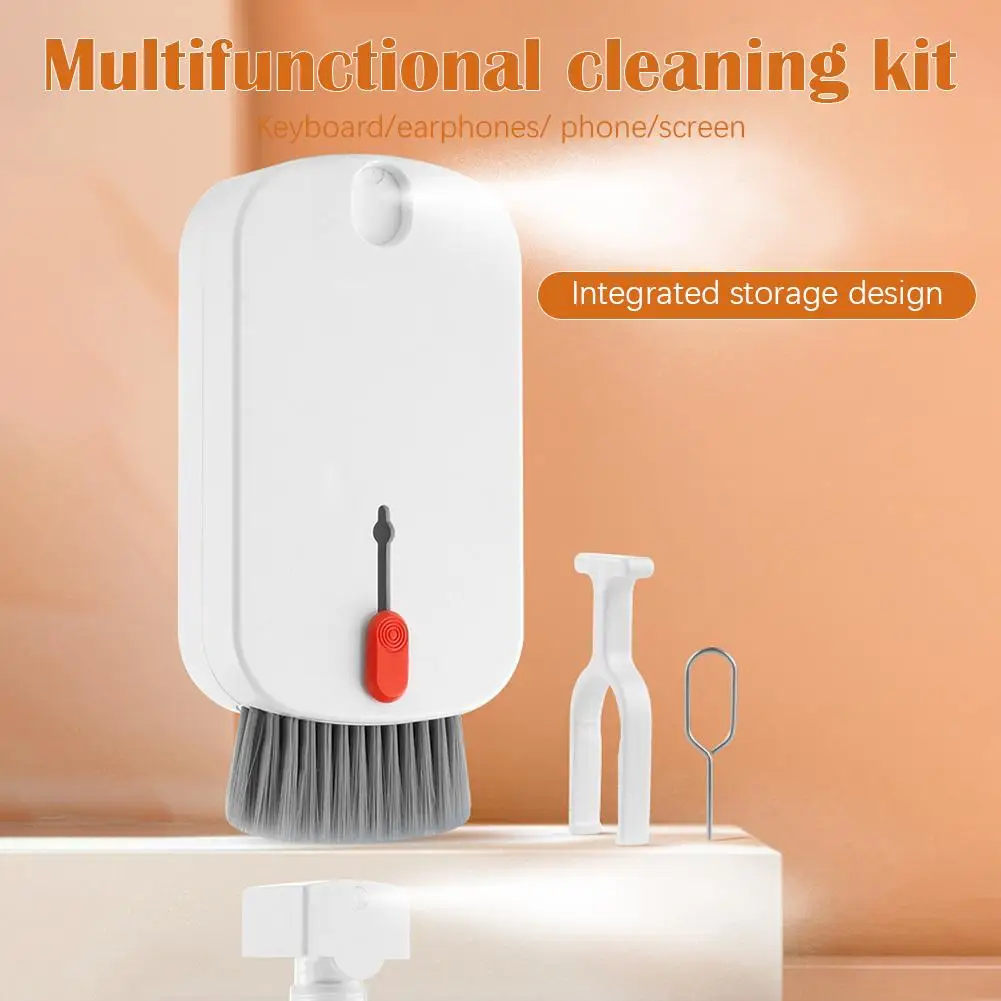 5 In 1 Keyboard Cleaning Brush For Camera Phone Tablet Laptop TV Screen Cleaning Tools Multifunctional Cleaning Kit