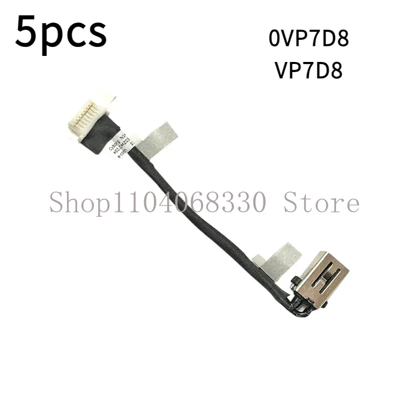 

0vp7d8 vp7d8 laptop DC power jack cable for Dell for Inspiron 5410 5415 5510 5515 5518 450.0mz03. 0011 New