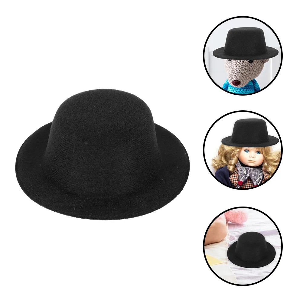 6 Pcs Small Hat Adornment Mini Dolls Formal Statue Decor Clothes Accessory Fabric Ornament Manual