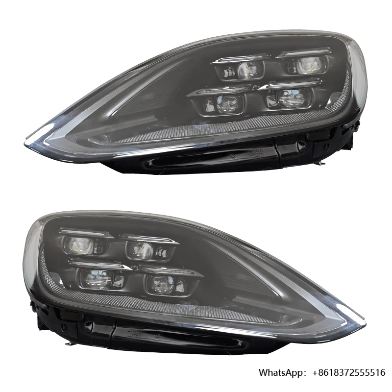 

For Porsche Cayenne 9Y0 2024 2025 Car Accessories LED Headlights Upgrade High Configuration Version Front Head Light Headlights