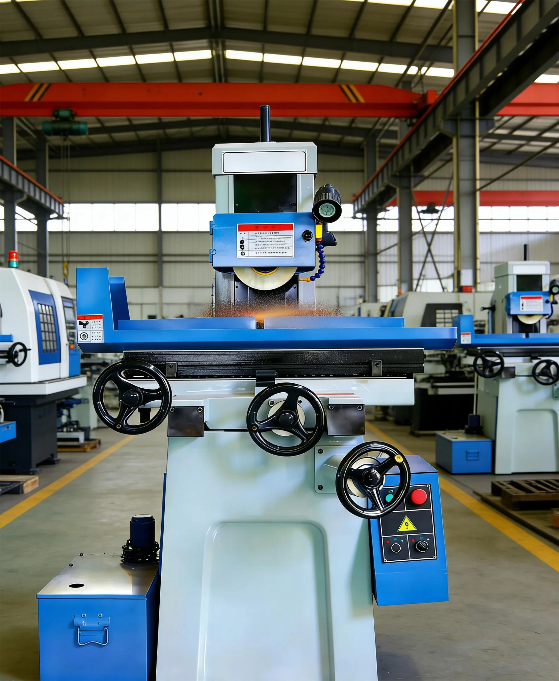M618A Small Manual Surface Grinder Universal Metal Grinding Machine with PLC Core Engine High-Accuracy 5kW 380V Affordable