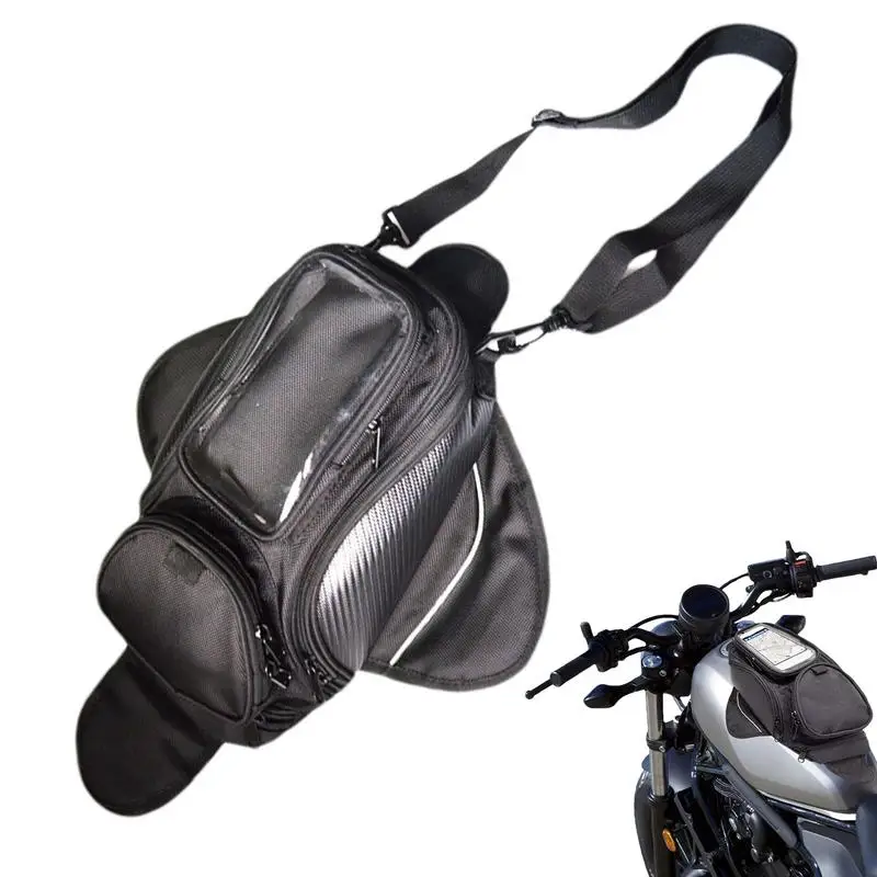 

Motorbike Tank Bag Water Resistant Fuel Bag Mobile Phone Navigation Tank Motorcycle Rider Satchel Fanny Pack Equipment