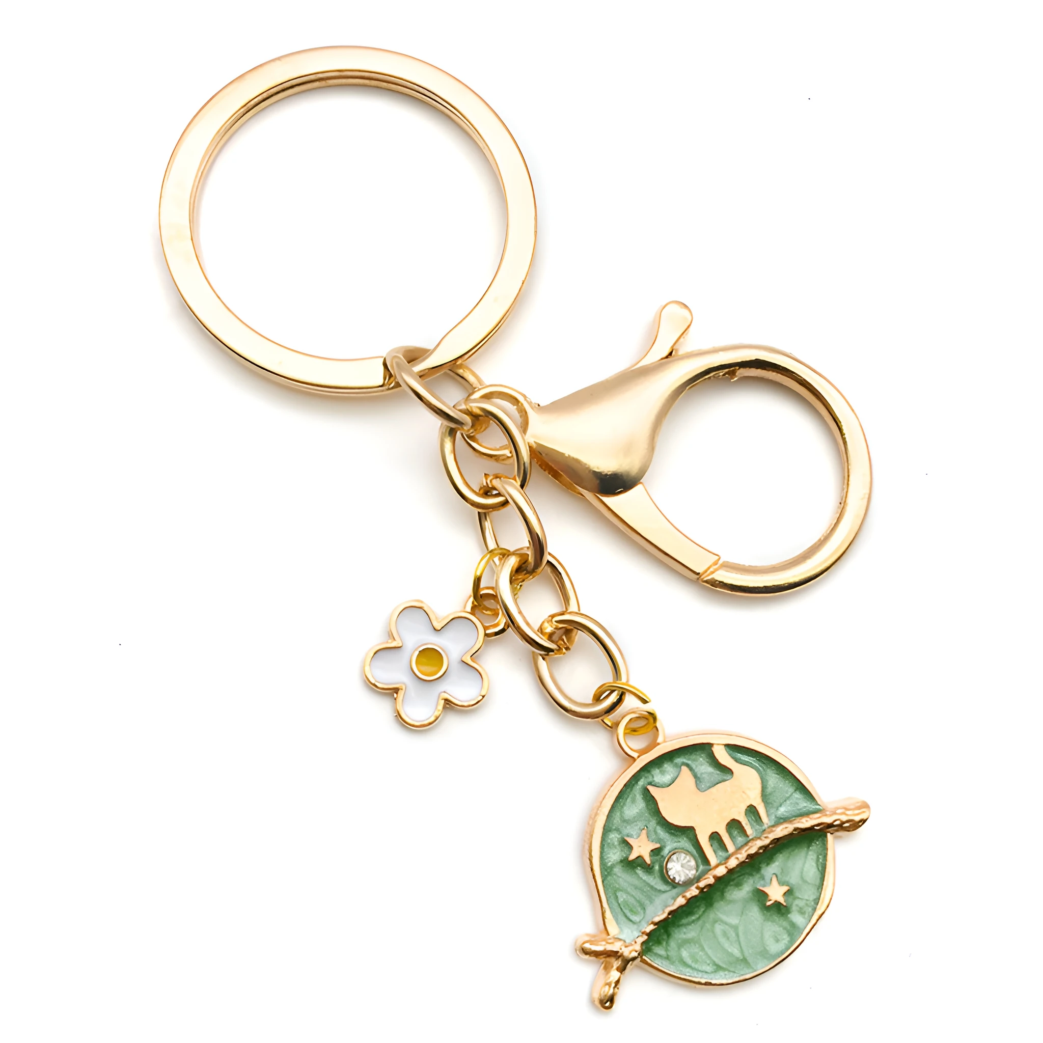 20/30/40/50pcs Alloy Enamel Golden Plated Charms Various Mixed Pendants For DIY Bracelet Necklace Jewelry Making Accessories