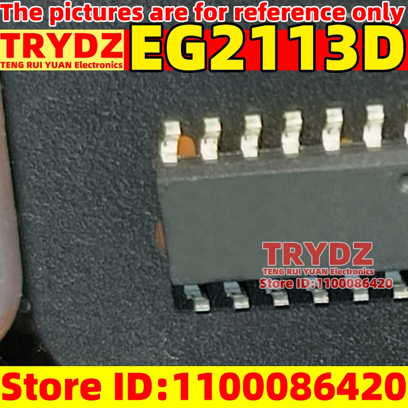 20-2pcs Original New EG2113D SOP16 inverter power supply half bridge driver chip