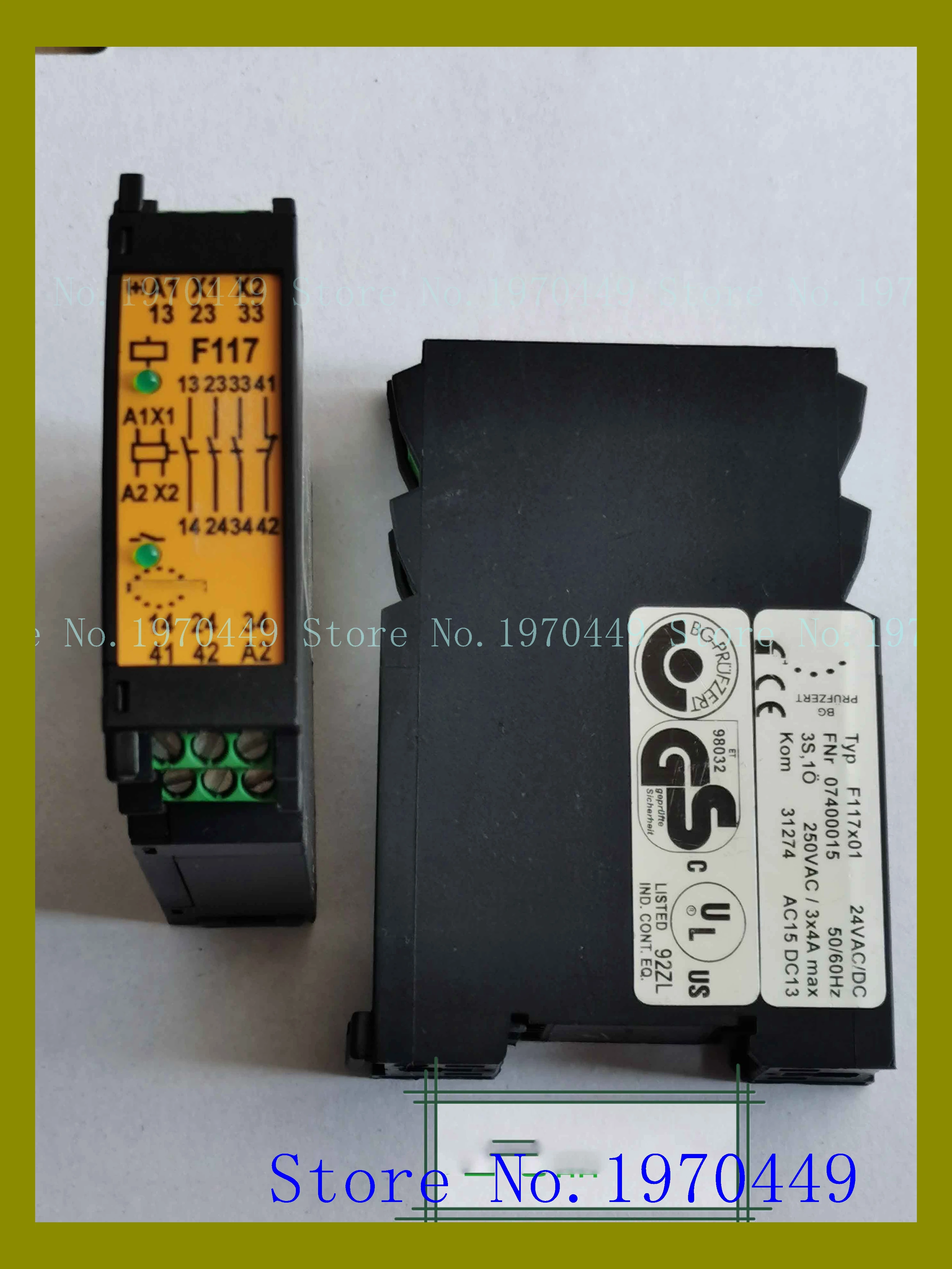 

relay F117 F117X01 24VAC/DC NO.07400015