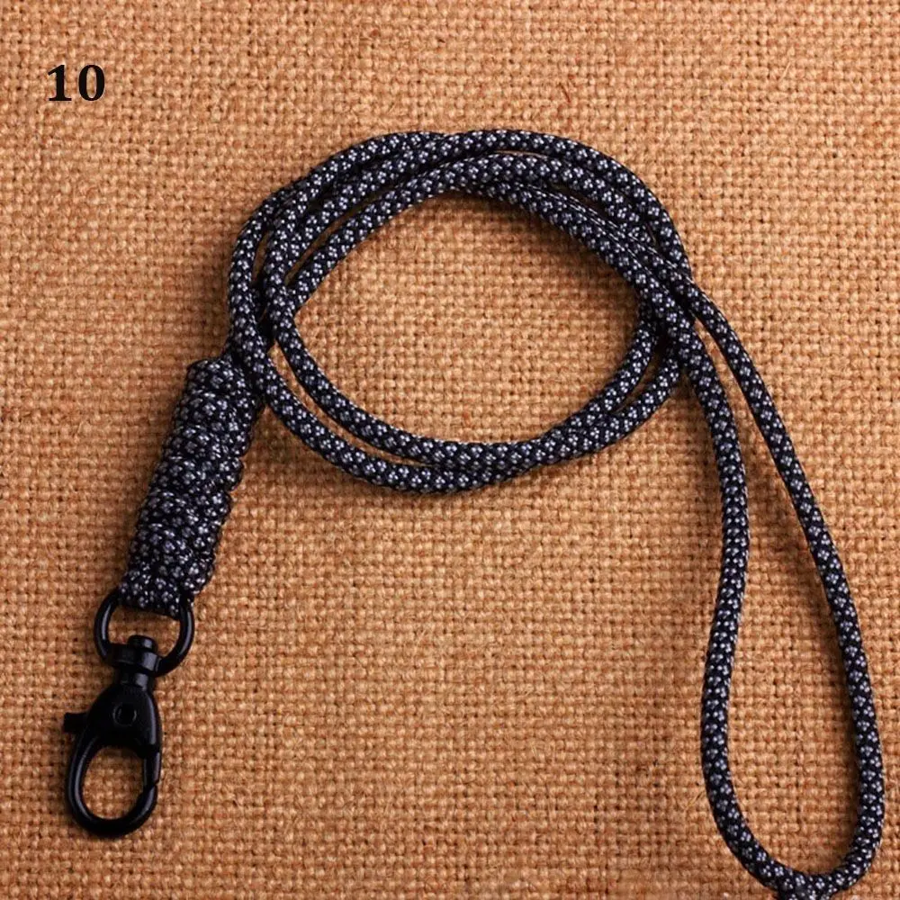 

New High Strength Paracord Keychain 20 Styles Lanyard Rotatable Buckle Emergency Survival Outdoor Tool