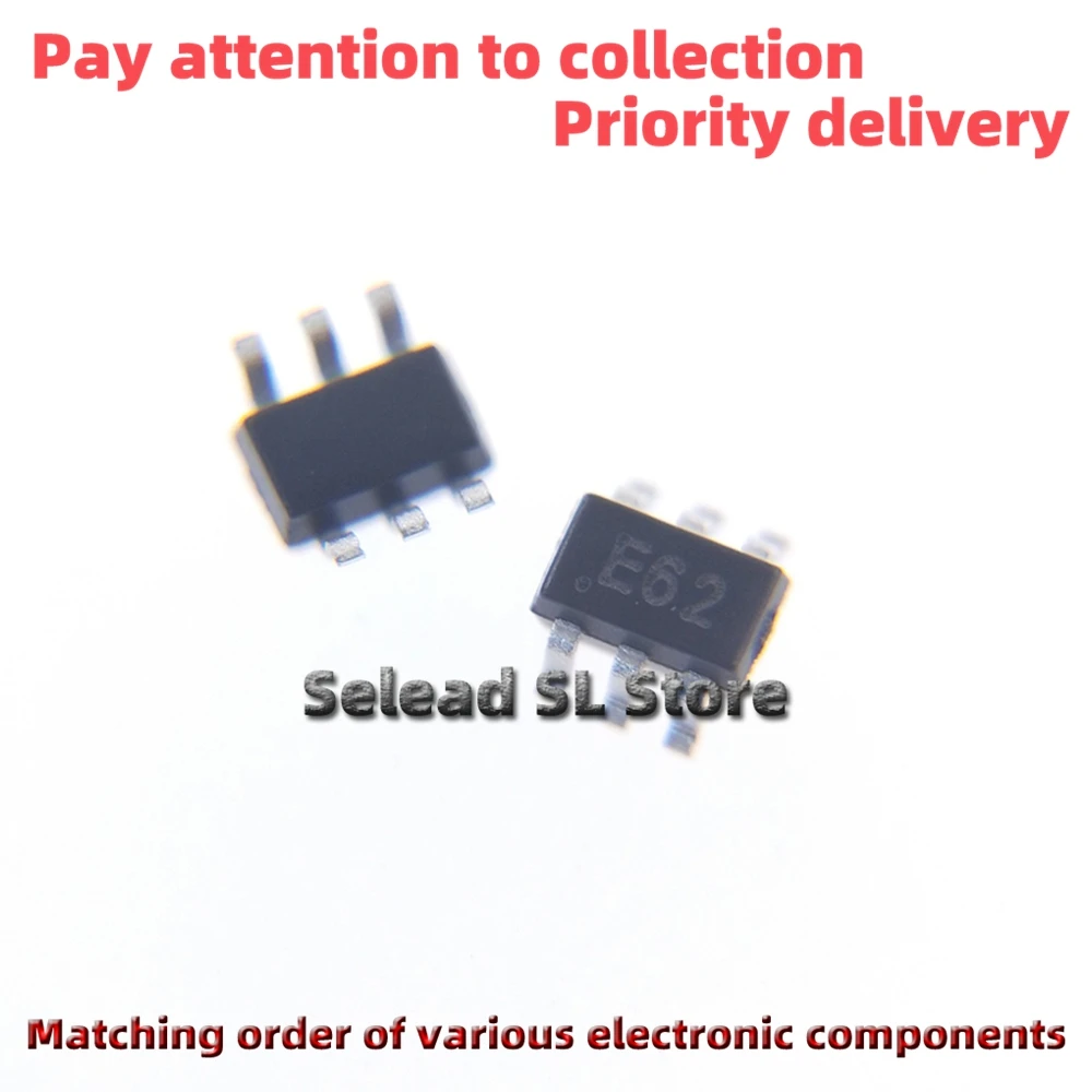 

Free shipping New Original 50pieces/pack ESDA6V1-5W6 Silkscreen :E62 New ESD/TVS electrostatic protection diode SOT-363