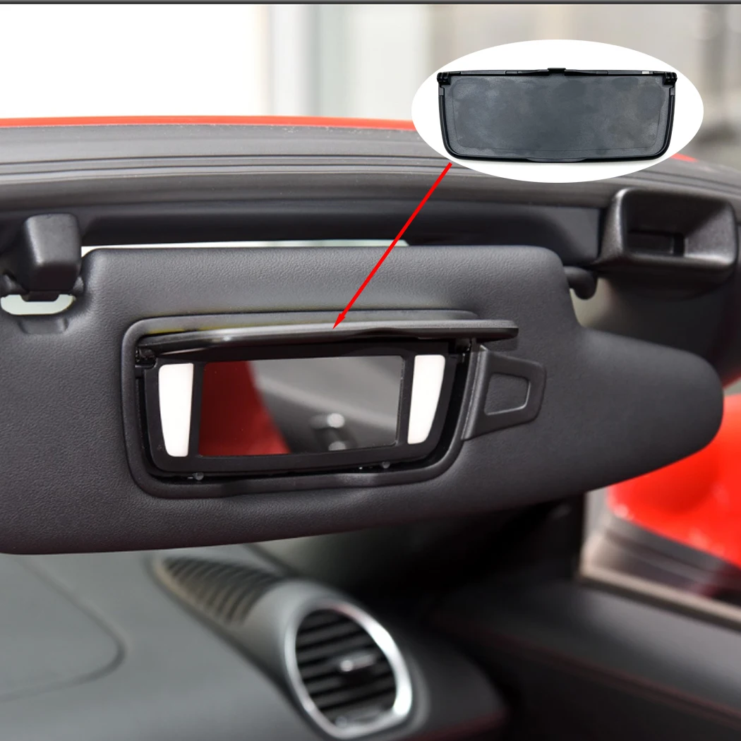 

Sun Visor Vanity Mirror Cover For Porsche 911 991 718 Boxster Cayman 981 982 ,982857551 ,982857551T 982857551AR 982857551CD