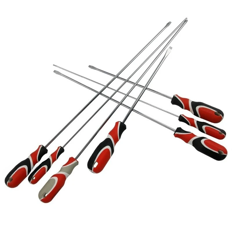 Aviation grade super hard screwdriver magnetic one-word disassembly maintenance tool screwdriver