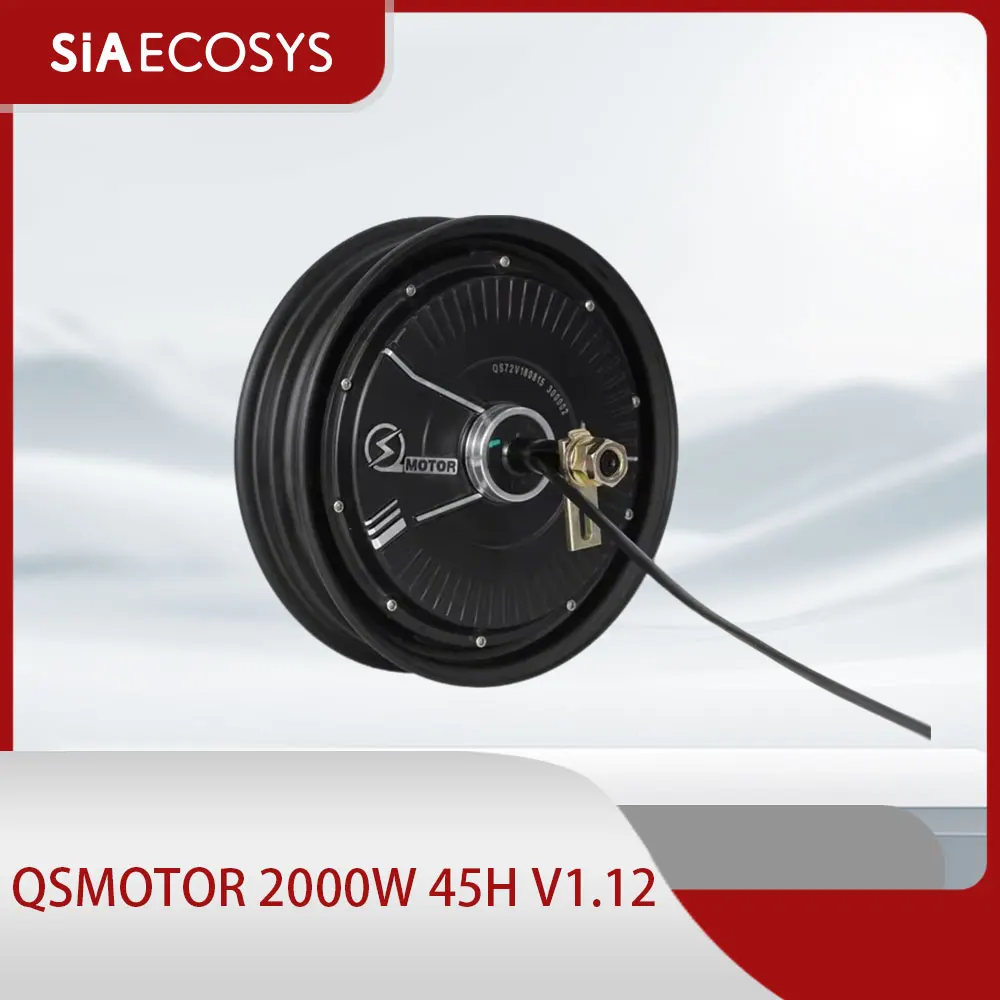 

Новый QS 10-дюймовый 2000 Вт 45H V1.12 бесщеточный двигатель постоянного тока для электрического скутера