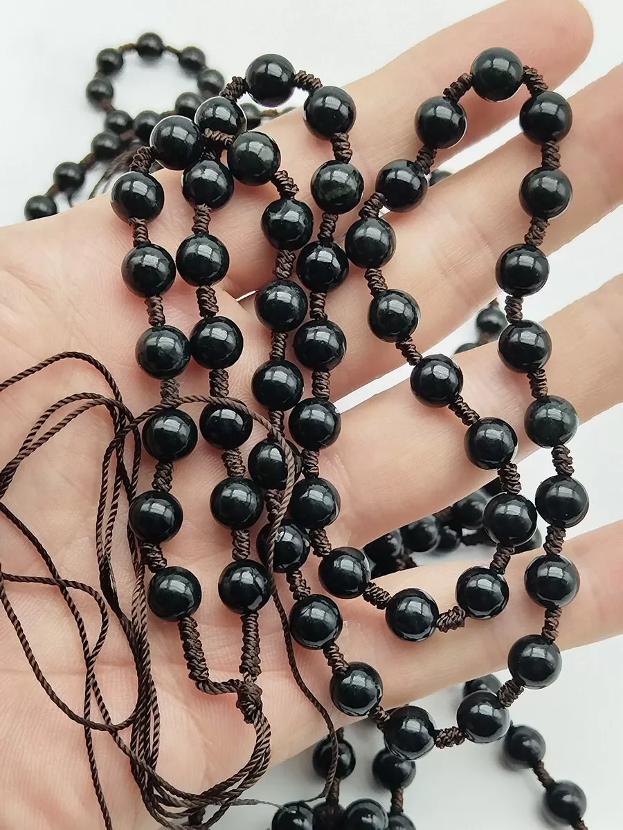 Wholesale Asian 100% Natural Craved Serpentine Quartz Beads Pendant Rope 23