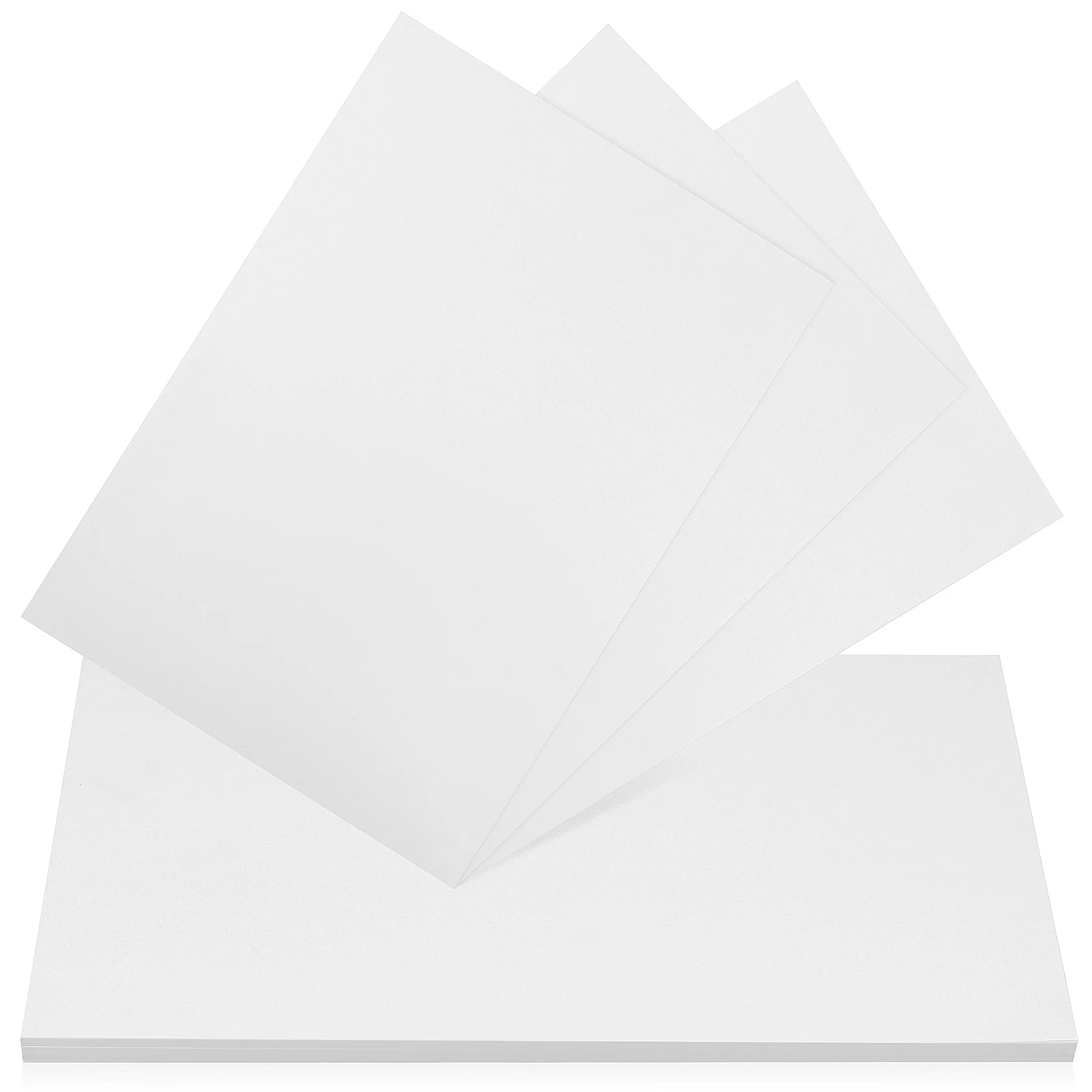 

50 Sheets White Cardstock Paper A4 180gsm DIY Crafts Heavyweight Scrapbook Printer Paper for Cards Making Office Use