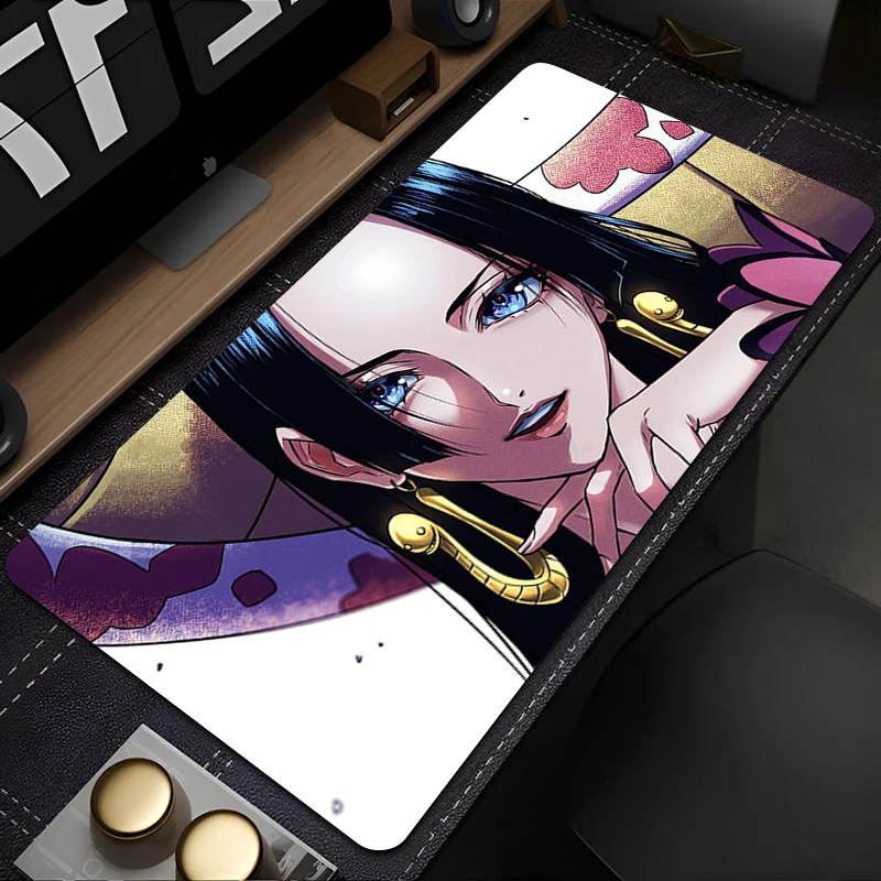 Sexy Anime Girl Boa Hancock Mouse Pad Cartoon Keyboard Table Mat Pc Large Mousepad Gaming Accessories Computer Mouse Mat